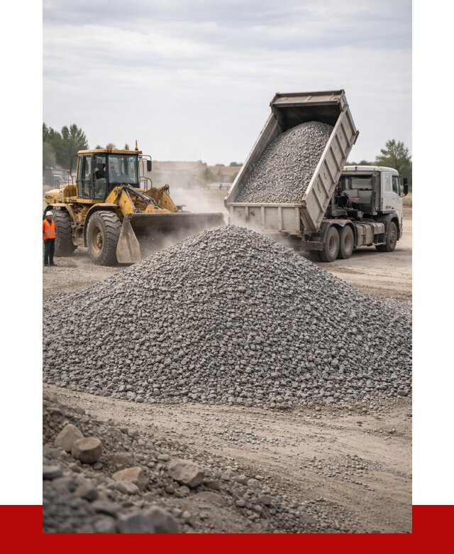Купить щебень с доставкой в Кандалакше от 2526 руб. | ПРОНЕРУДКнд