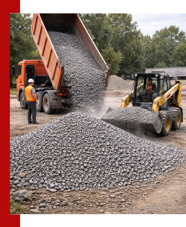 Купить гранитный щебень фракции 5–10 в Кандалакше с доставкой