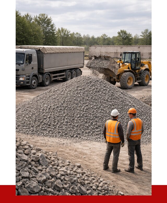Гранитный щебень фракция 5-20 в Кандалакше от 4243 руб | ПРОНЕРУДКнд