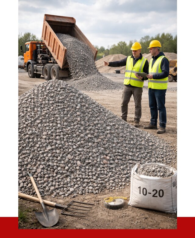 Гранитный щебень фракция 10-20 в Кандалакше от 4243 руб.|ПРОНЕРУДКнд