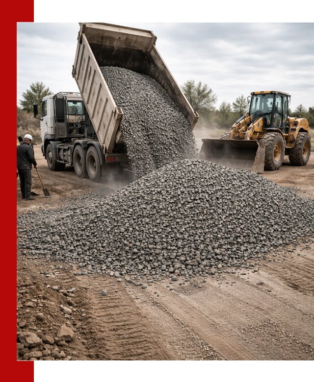 Гранитный щебень фракция 10-20 с доставкой в Кандалакше