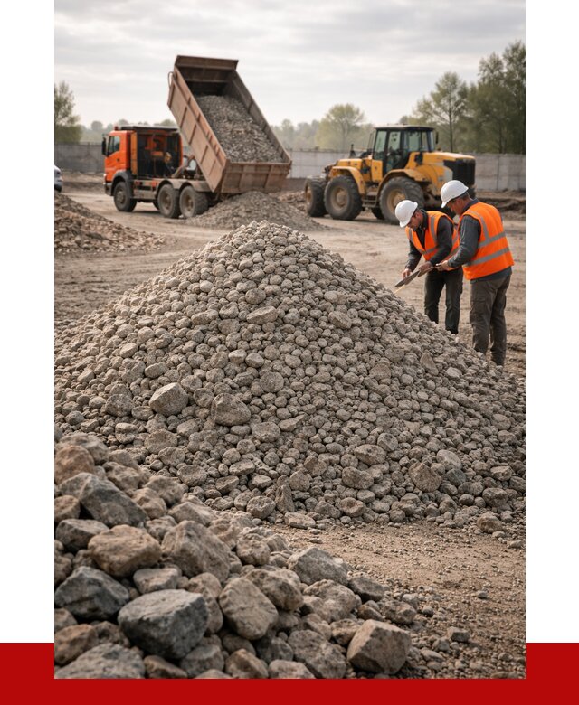 Гранитный щебень фракция 40-70 в Кандалакше от 2526 руб ПРОНЕРУДКнд