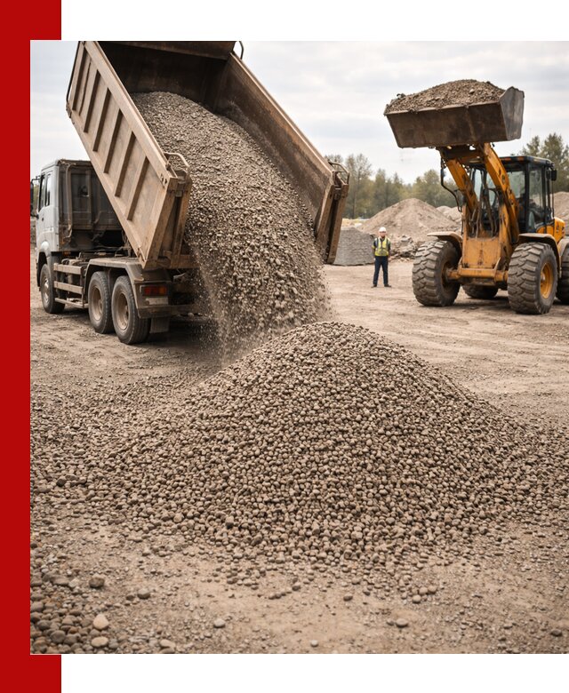 Гравийный щебень фракция 3–10 с доставкой в Кандалакше