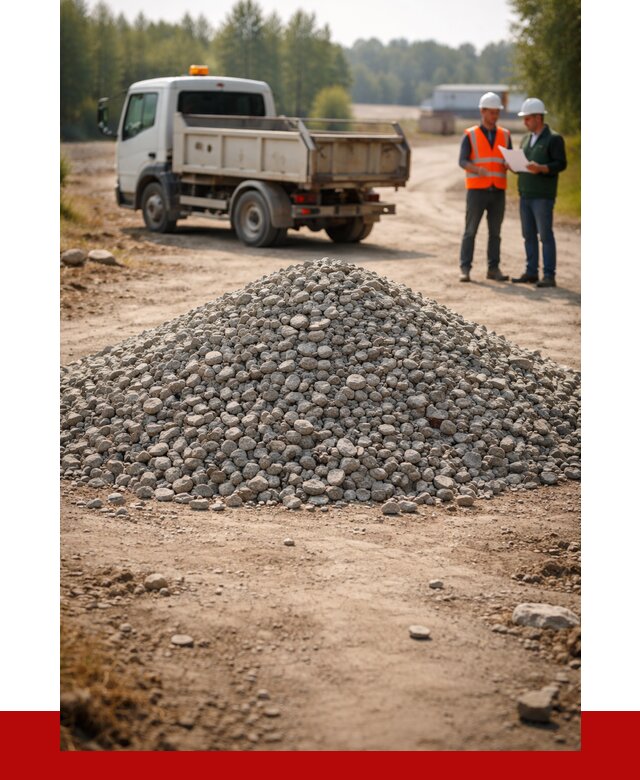 Гравийный щебень фракция 20-40 в Кандалакше от 1212 р. | ПРОНЕРУДКнд
