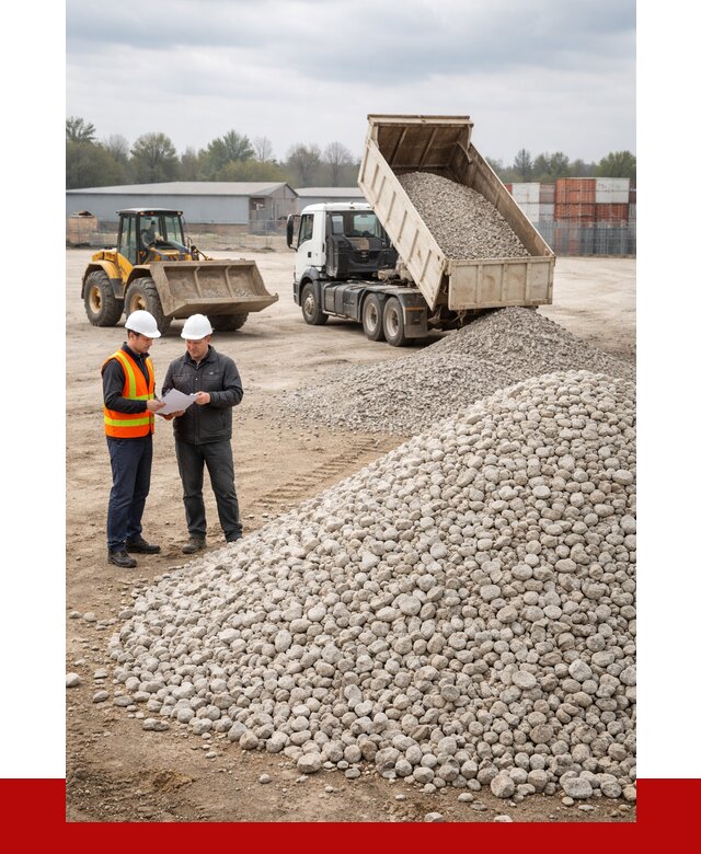 Известняковый щебень в Кандалакше от 1414 р. доставка | ПРОНЕРУДКнд