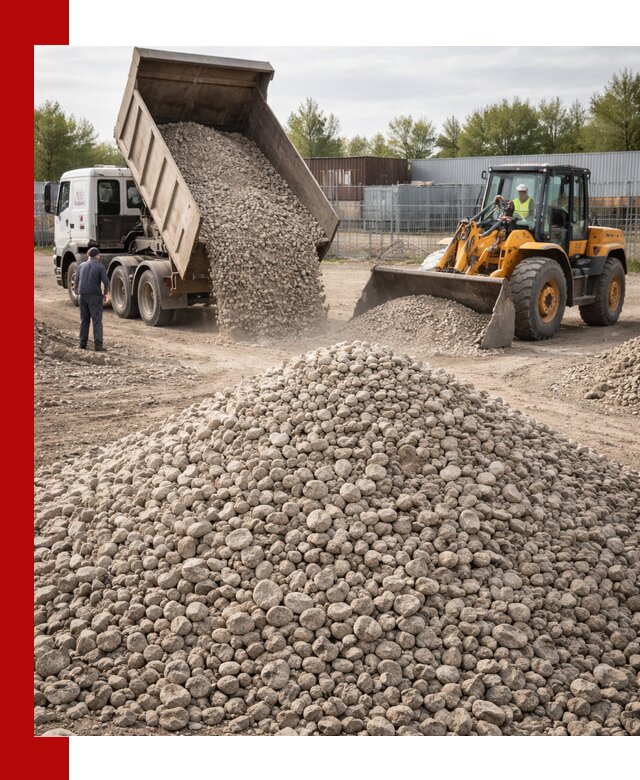 Доломитовый щебень фракции 20–41 с доставкой в Кандалакше