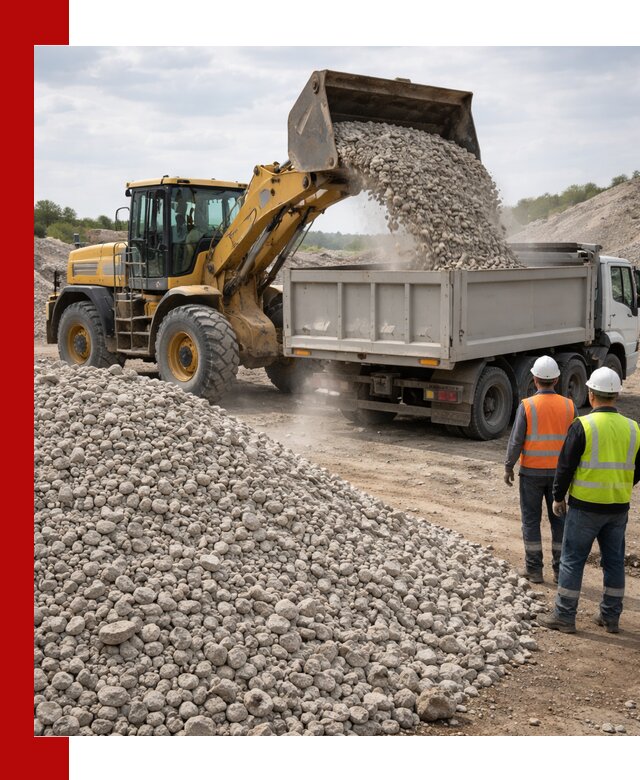 Доломитовый щебень фракция 40–71 доставка и продажа в Кандалакше