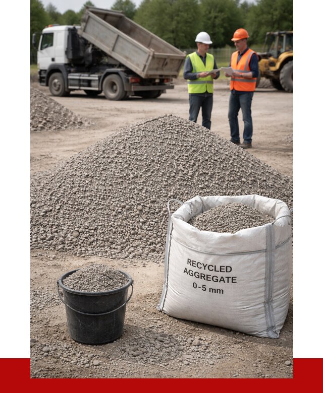 Вторичный щебень фракция 0-5 в Кандалакше от 1616 р. ПРОНЕРУДКнд