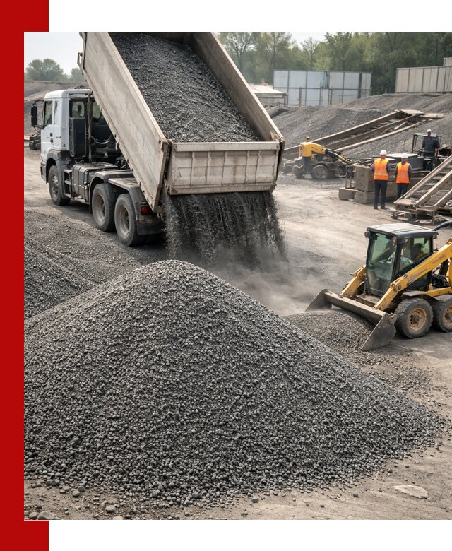 Вторичный щебень фракция 0–5 с доставкой в Кандалакше