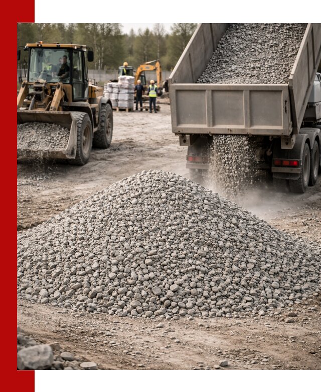 Вторичный щебень фракции 5-20 в Кандалакше — доставка и продажа крупнотоннажно