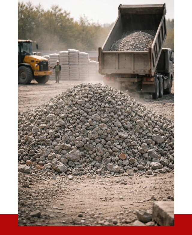 Вторичный щебень фракция 70-150 в Кандалакше от 1414 р. | ПРОНЕРУДКнд