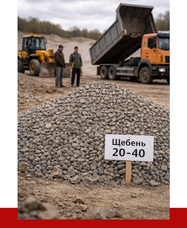 Бетонный щебень фракция 20-40 в Кандалакше от 2475 р. | ПРОНЕРУДКнд