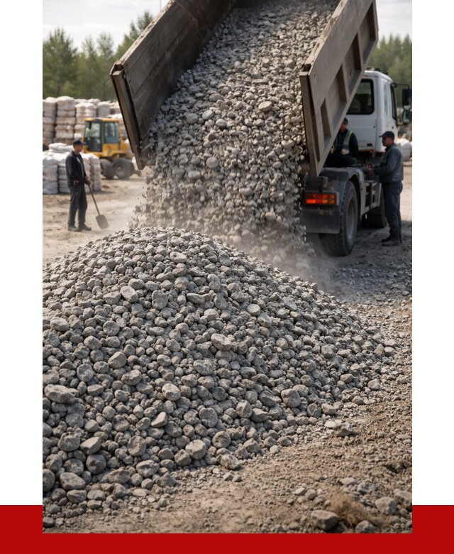 Бетонный щебень фракция 40-70 в Кандалакше от 1819 р. ПРОНЕРУДКнд