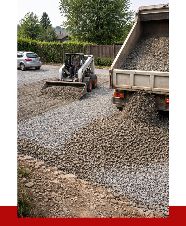 Щебень для парковки в Кандалакше с доставкой от 1212 р.| ПРОНЕРУДКнд