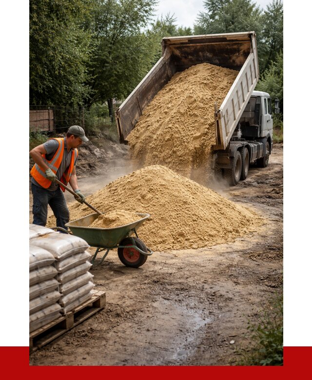 Купить песок с доставкой в Кандалакше от 1819 р. | ПРОНЕРУДКнд