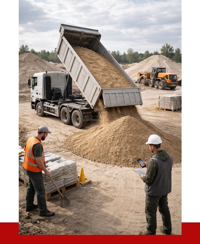 Карьерный песок с доставкой в Кандалакше от 3637 р. ПРОНЕРУДКнд