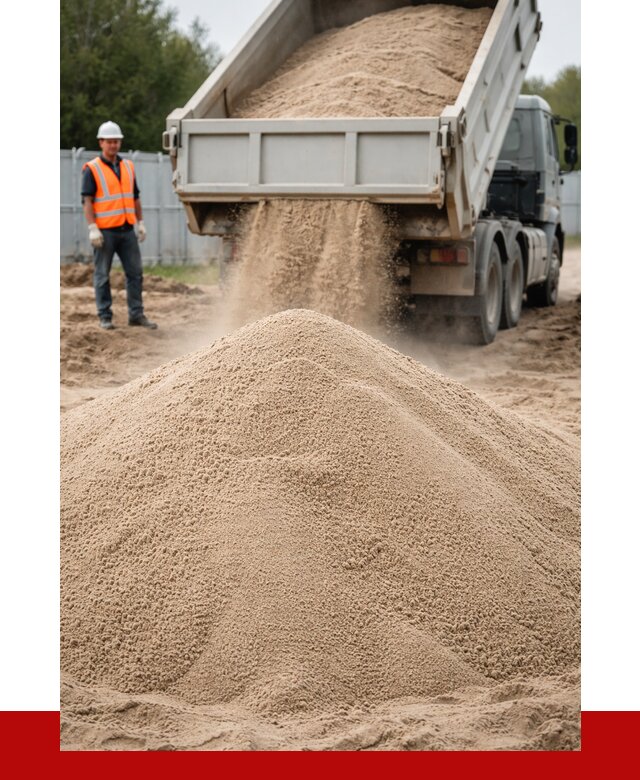 Купить сеяный песок с доставкой в Кандалакше от 2223 р ПРОНЕРУДКнд