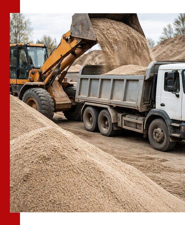 Доставка сеяного песка в Кандалакше оптом и в розницу