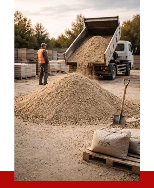 Купить сухой песок в Кандалакше с доставкой от 2425 р. | ПРОНЕРУДКнд