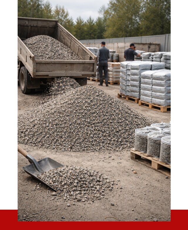 Гравий фракция 5-20 в Кандалакше купить от 2324 р. ПРОНЕРУДКнд
