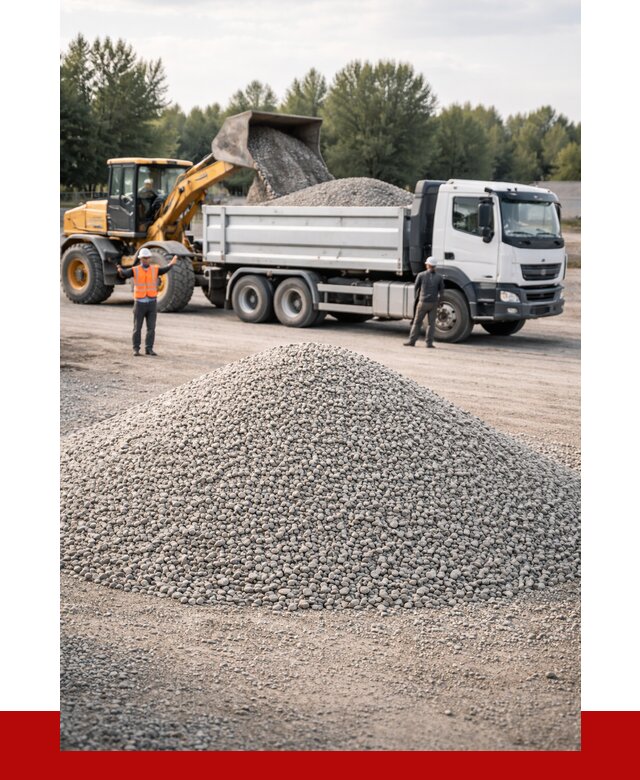 Купить мытый гравий в Кандалакше от 3536 р, доставка ПРОНЕРУДКнд
