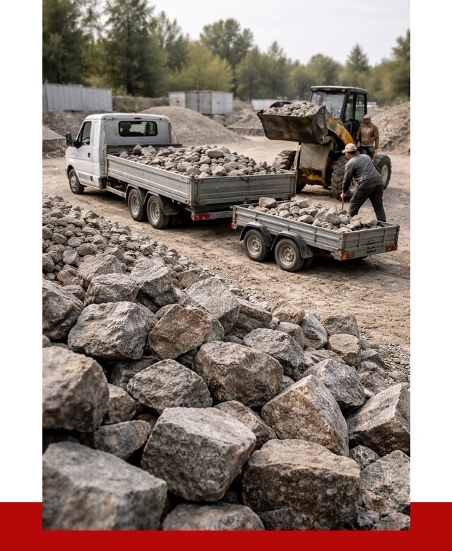 Купить бутовый камень гранитный в Кандалакше от 2829 р. | ПРОНЕРУДКнд