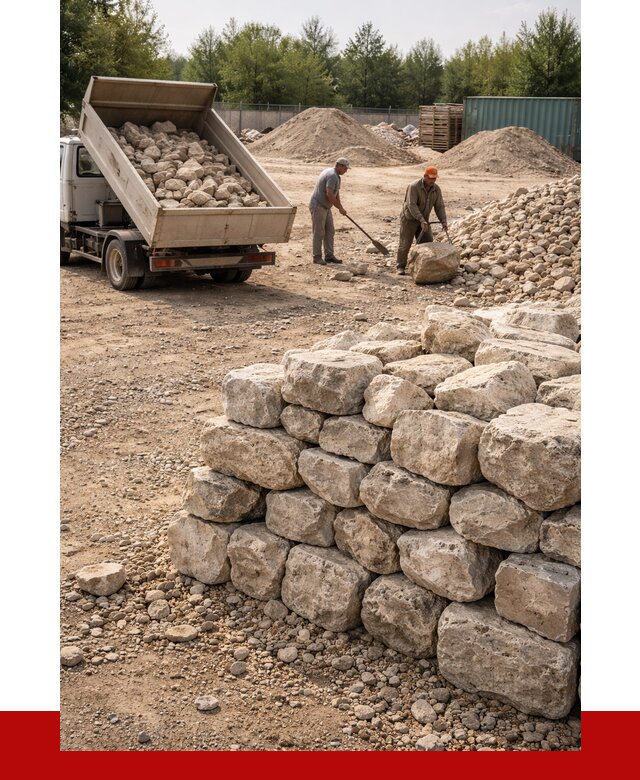 Бутовый камень известняковый в Кандалакше от 4243 р. | ПРОНЕРУДКнд