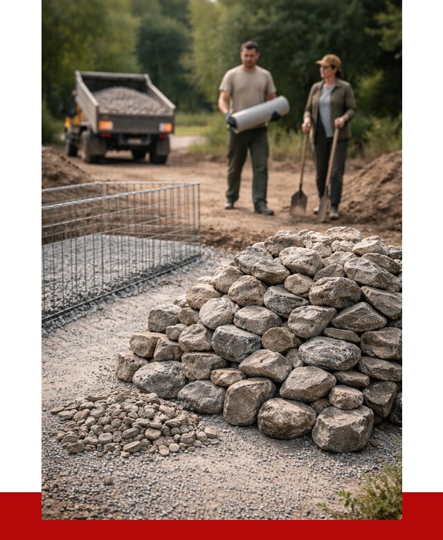 Камень для габионов фракция 100-200 в Кандалакше от 4849 р. | ПРОНЕРУДКнд