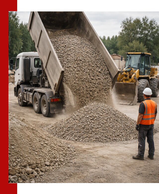 Доставка щпс в Кандалакше — щебеночно-песчаная смесь под заборы и дорожки