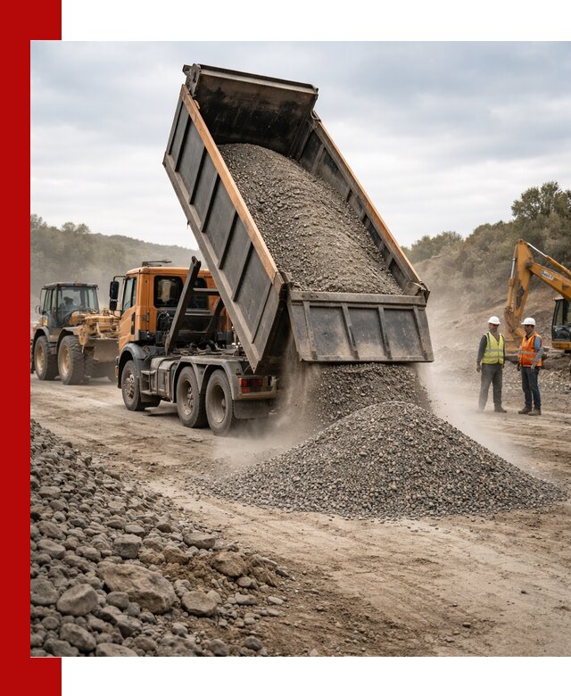 Щебёночно-песчаная смесь ЩПС С1 с доставкой в Кандалакше