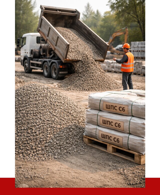 ЩПС С6 в Кандалакше с доставкой от 2223 р. за куб | ПРОНЕРУДКнд