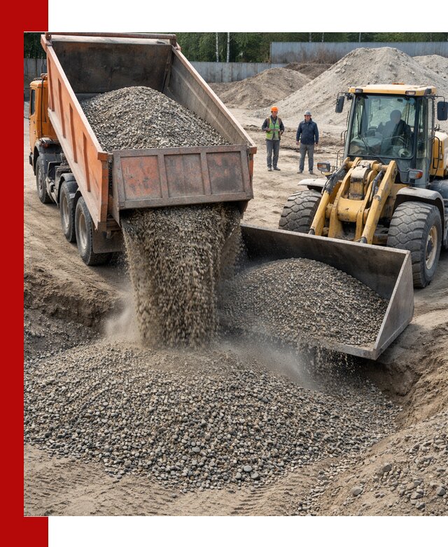 Доставка щпс С9 самосвалами по выгодным тарифам в Кандалакше