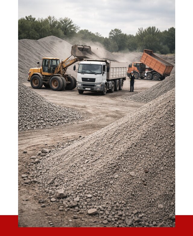 Отсев и крошка с доставкой в Кандалакше от 2425 р. | ПРОНЕРУДКнд