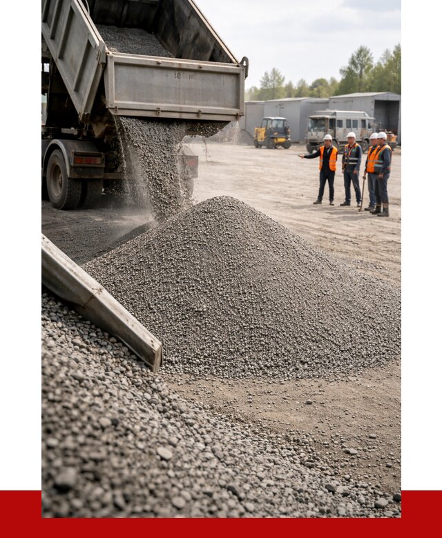 Гравийный отсев 0-5 в Кандалакше от 1212 р. с доставкой | ПРОНЕРУДКнд