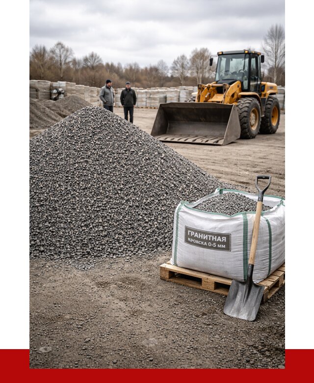 Купить гранитную крошку в Кандалакше от 4849 р. с доставкой | ПРОНЕРУДКнд