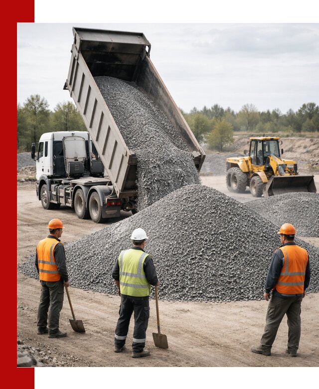 Доставка и продажа гранитной крошки в Кандалакше