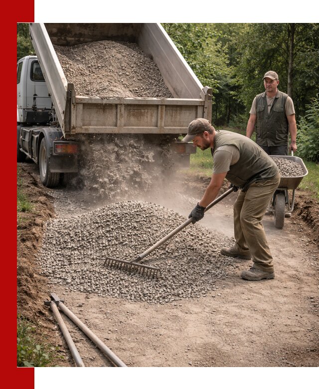 Каменная крошка для дорожек с доставкой в Кандалакше