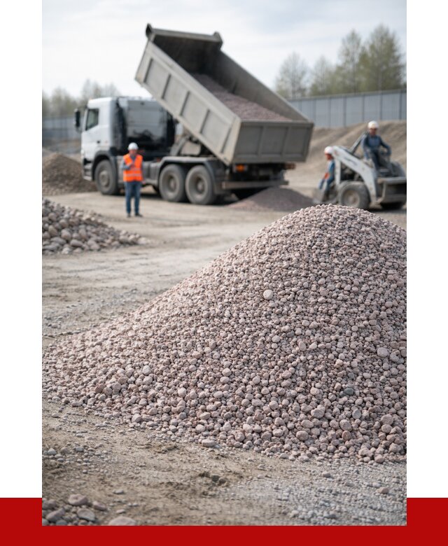 Крошка розовый гранит в Кандалакше с доставкой от 4647 р. | ПРОНЕРУДКнд