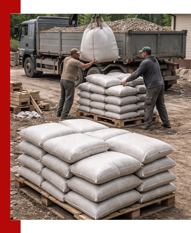 Керамзит в мешках с доставкой в Кандалакше от компании-поставщика