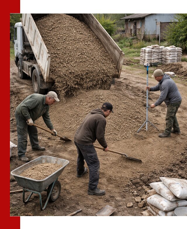 Керамзитовый песок с доставкой в Кандалакше оптом и в розницу