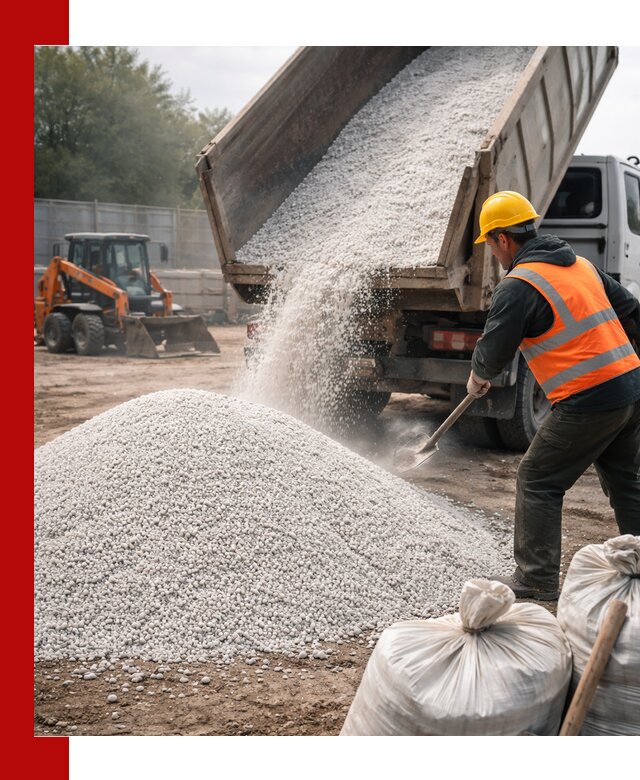 Доставка перлита вспученного в Кандалакше оптом и в розницу