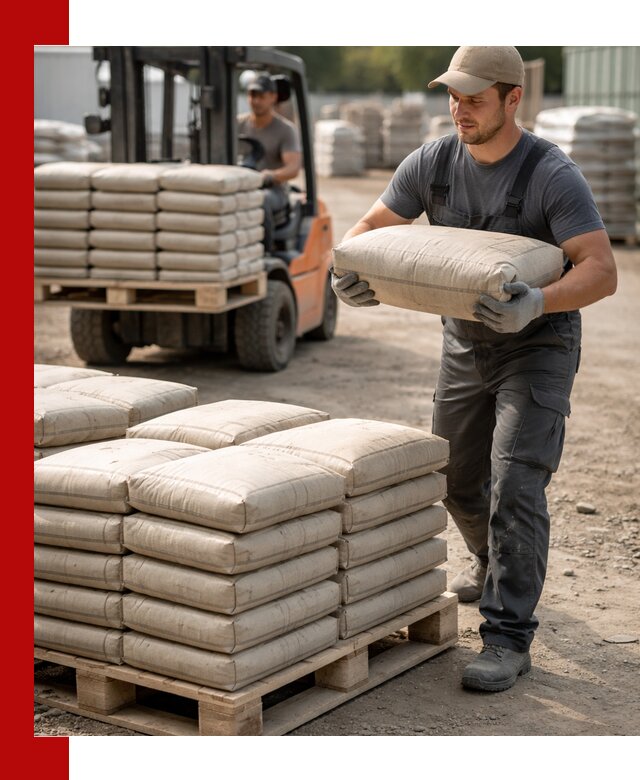 Доставка цемента в мешках оптом и в розницу в Кандалакше