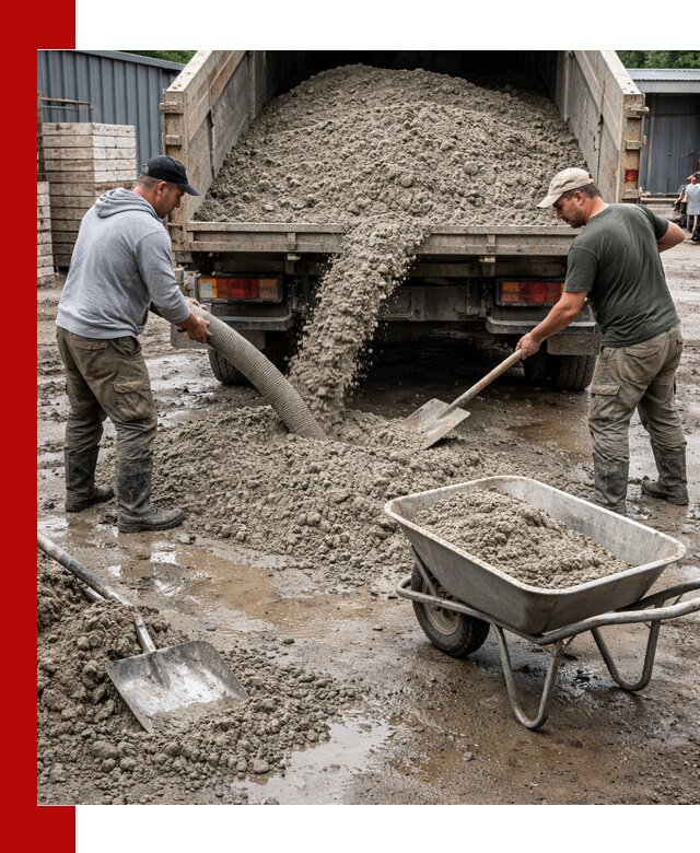 Цементно-песчаная смесь М150 доставка в Кандалакше