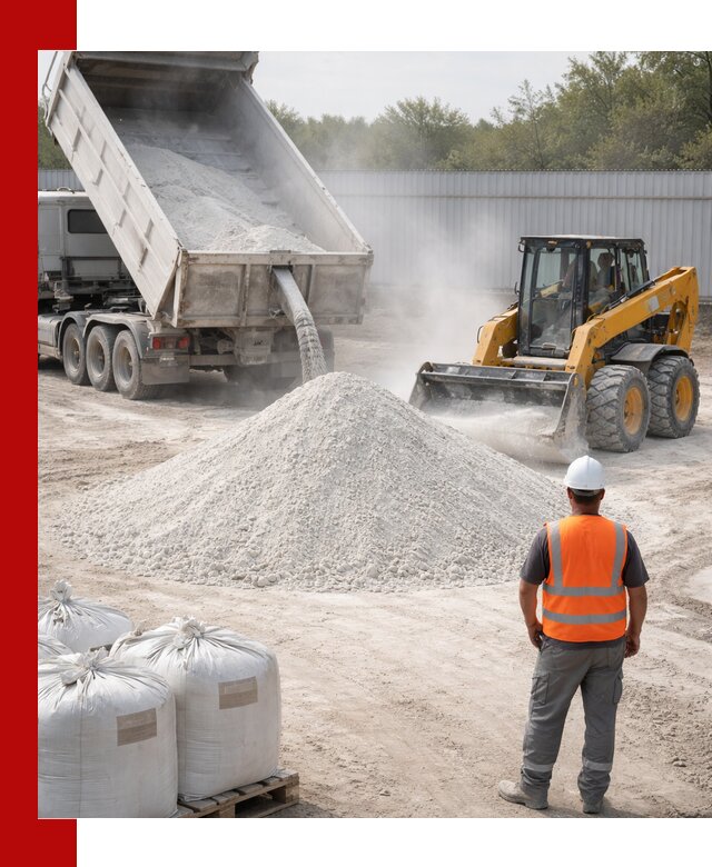 Доставка и продажа известняковой муки в Кандалакше