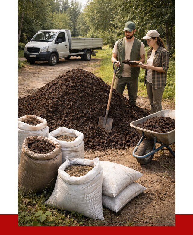 Купить грунт с доставкой в Кандалакше от 4546 р. за м3 | ПРОНЕРУДКнд