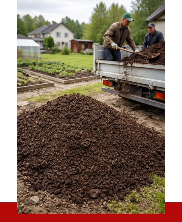 Плодородный грунт в Кандалакше с доставкой от 4243 р. | ПРОНЕРУДКнд