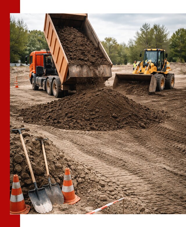 Поставка и доставка планировочного грунта в Кандалакше