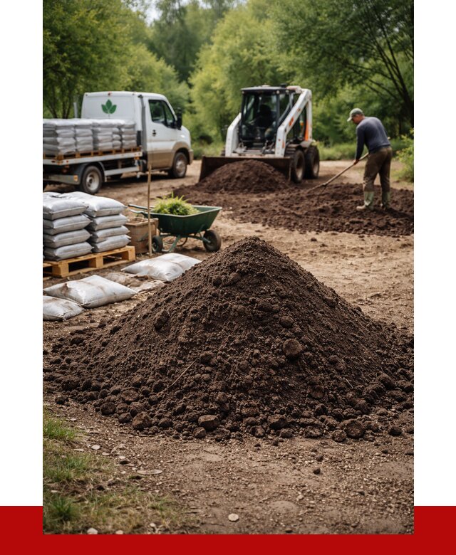 Грунт для озеленения с доставкой в Кандалакше от 1819 р. | ПРОНЕРУДКнд