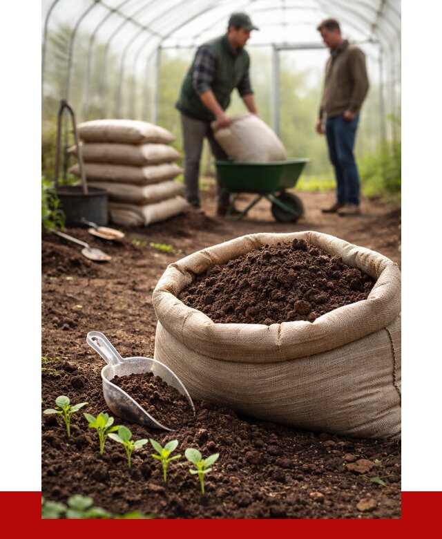 Грунт для теплицы в Кандалакше с доставкой от 1515 р. | ПРОНЕРУДКнд