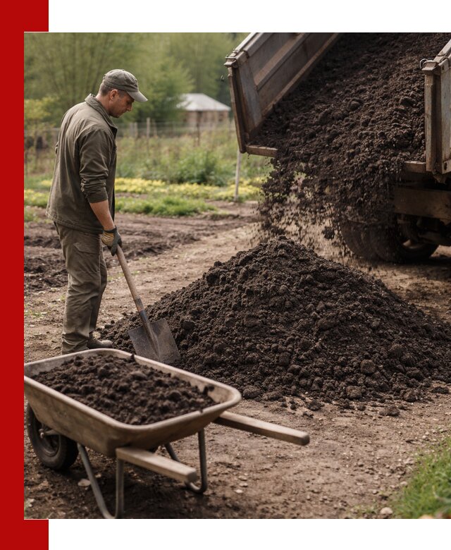 Доставка качественной земли для огорода в Кандалакше